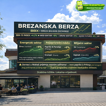 Brezanska Berza - BBX-13 INDEKS – Sedmični presjek