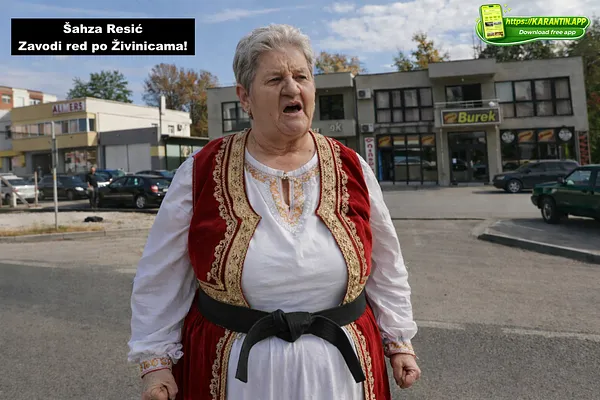 Šahza Resić zavodi red po Živinicama!