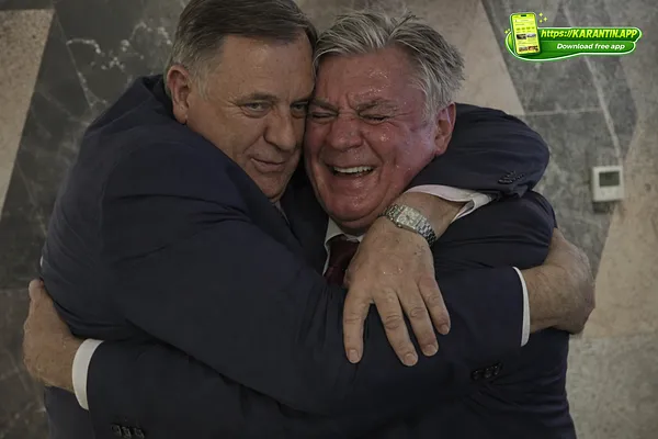 PREDSJEDNIK Republike Srpske Siniša, Karan!