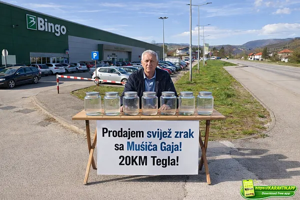 20 maraka tegla svježeg zraka sa Mušića Gaja?
