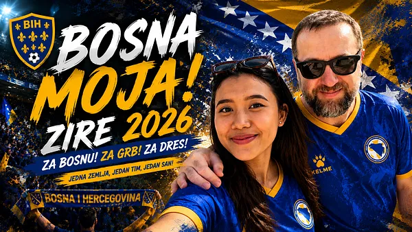 Bosna Moja -  Modern Balkan Pop Folk, navijačka pjesma u više aranžmana!