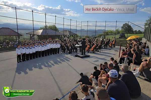 Koncert "Hora Bečkih Dječaka" na Vincima, Izbod!