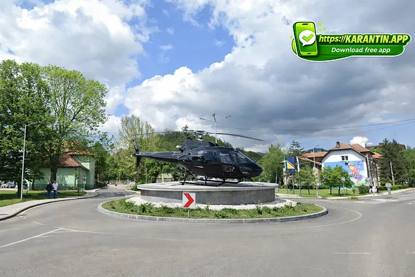 MUP ZE-DO Kantona odlučio parkirat novi helikpter na kružnom toku u Brezi! 