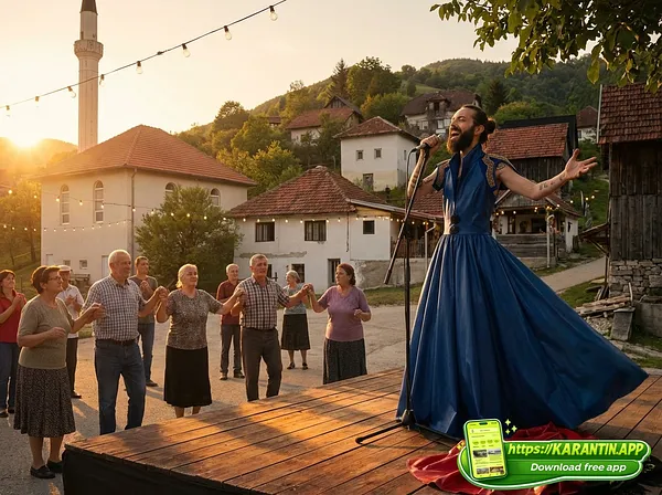 Božo Vrečo održao koncert u Mahmutovića Rijeci, Breza.