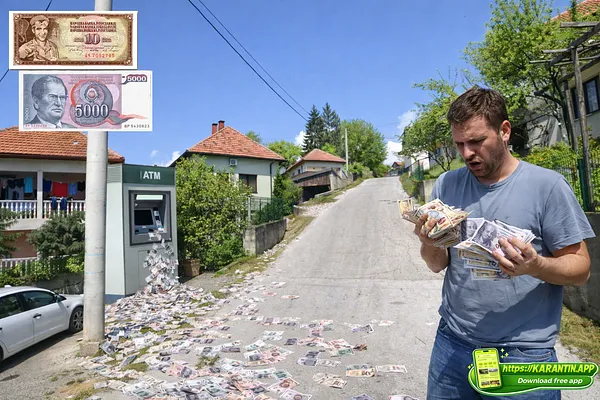 Na Opreču bankomat počeo izbacivat stare Jugoslovenske novčanice!