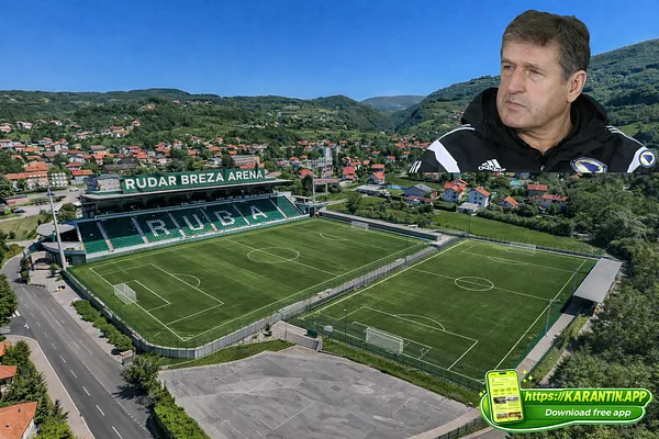 Safet Sušić investiro u rekonstrukciju stadiona "Rudar Breza"...