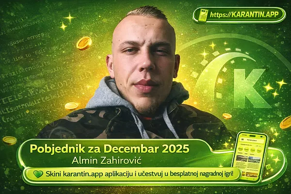 🎉 Almin Zahirović 🎉  (rodio ga amidža) osvojio nagradu za Decembar 2025