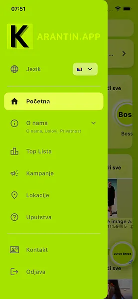 Kako skinuti mobilnu aplikaciju i registrovati se na Karantin.app 