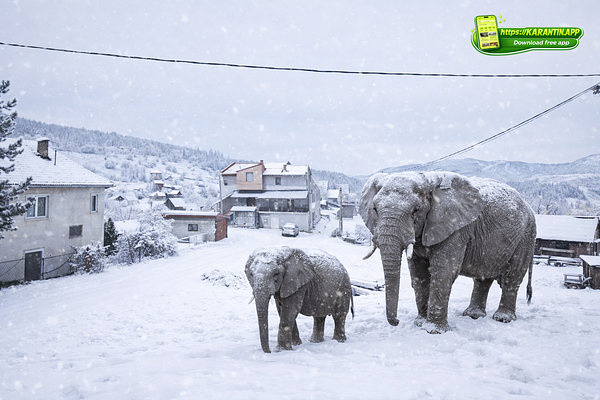 Na Budoželju zalutala 2 afrička slona!