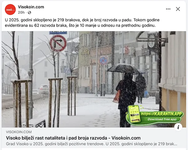 Za Visočki rast nataliteta odgovorne su piramide ili?????