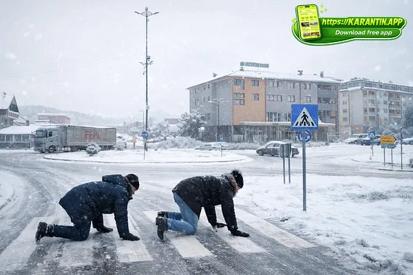 U Kaknju danas poledica!